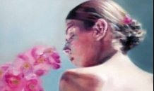 I Can Talk With Flowers<br>2011, óleo sobre tela (oil on canvas), 80 x 110 cm