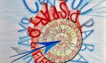 <br>Alexandra Mesquita - Coração assertivo, 2014 - 30 x 30 cm © 