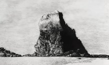 <br>Tania Ferrão- Penedo do Guincho, 2016 - Acrílico sobre plástico - 61 x 90 cm