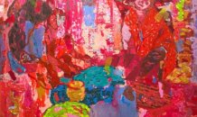 <br>Nicoleta Sandulescu
Sem Titulo # 11, 2017
Acrílico  sobre tela
100 x 95  cm  
© 