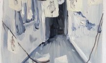 <br>© Paulo Damião - An ordinary life, óleo sobre papel tela, 33x24 cm, 2022