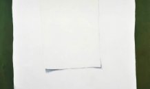 <br>© Paulo Damião - Duas Folhas, 2021-2022, Óleo sobre tela - 76 x 68 cm